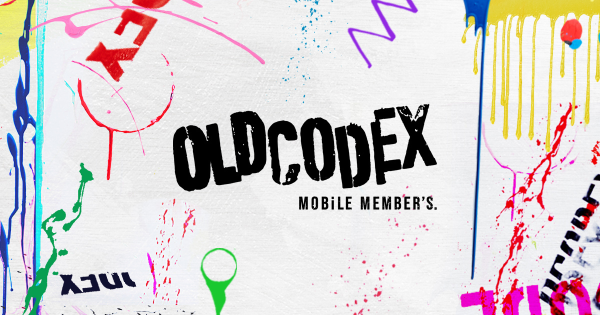 OLDCODEXオフィシャルファンクラブ『OLDCODEX MOBiLE MEMBER'S.』