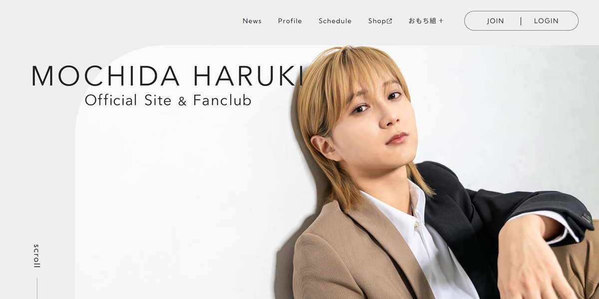 持田悠生 OFFICIAL SITE & OFFICIAL FANCLUB オープン!